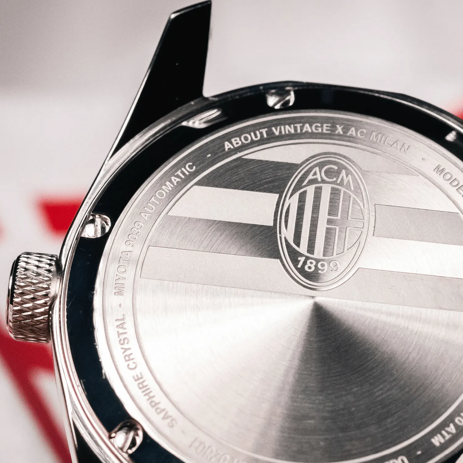 1899 Rossonero Automatic. Steel / White (2nd Jersey)