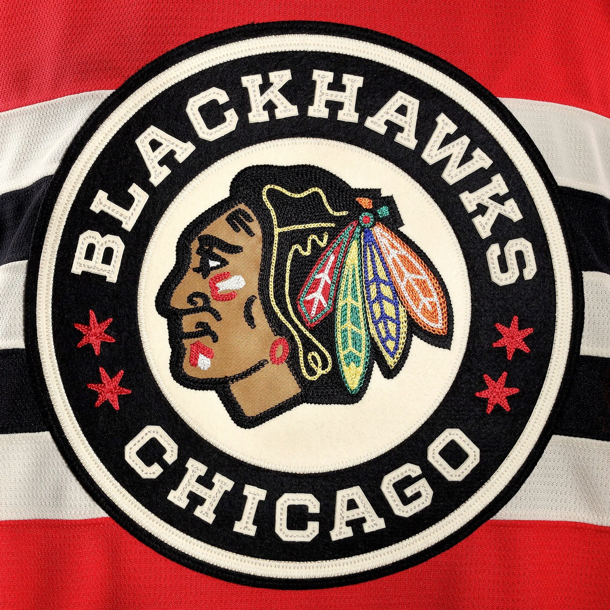 Chicago Blackhawks Fanatics 2025 NHL Winter Classic Red Authentic Pro Jersey