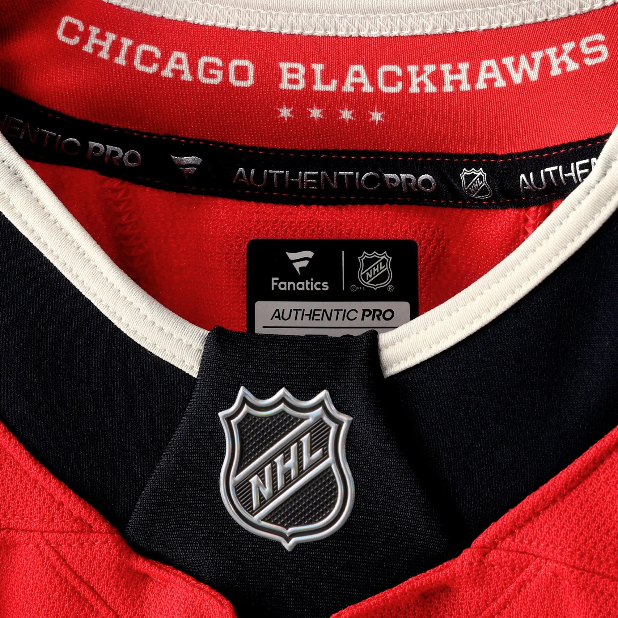 Chicago Blackhawks Fanatics 2025 NHL Winter Classic Red Authentic Pro Jersey