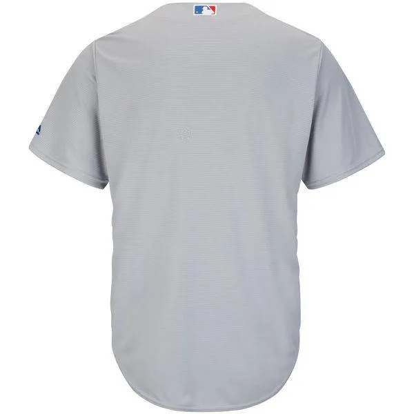 Chicago Cubs Mens Gray "Chicago" Road Cool Base Replica Jersey