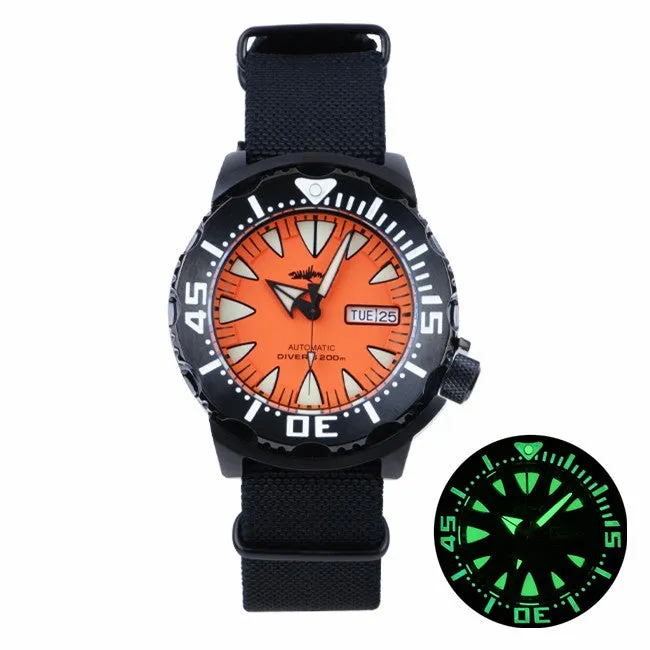 Heimdallr Sharkey PVD Ocean-Monster Dive Watch