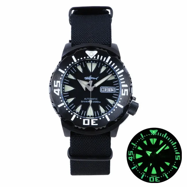 Heimdallr Sharkey PVD Ocean-Monster Dive Watch