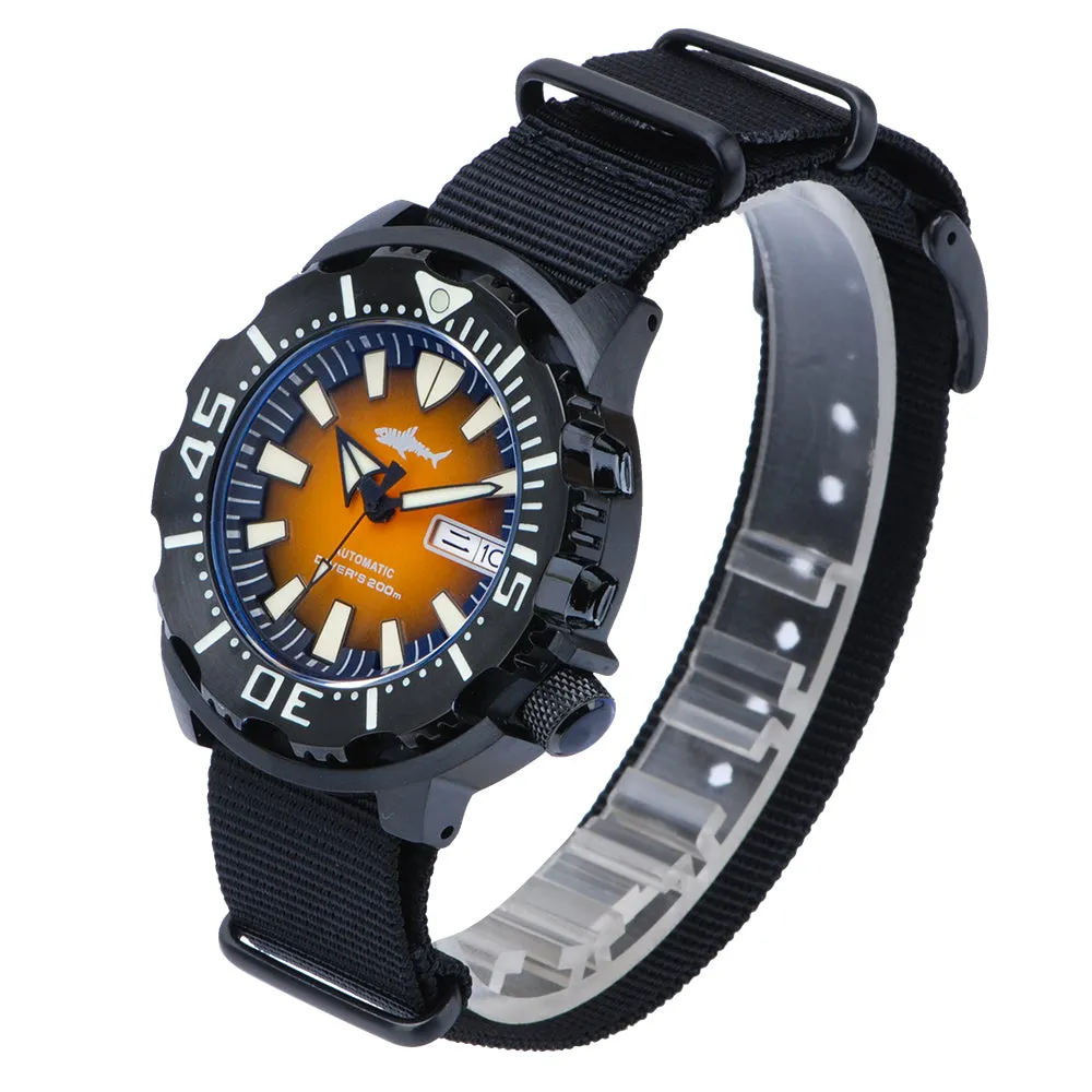 Heimdallr Sharkey PVD Ocean-Monster Dive Watch