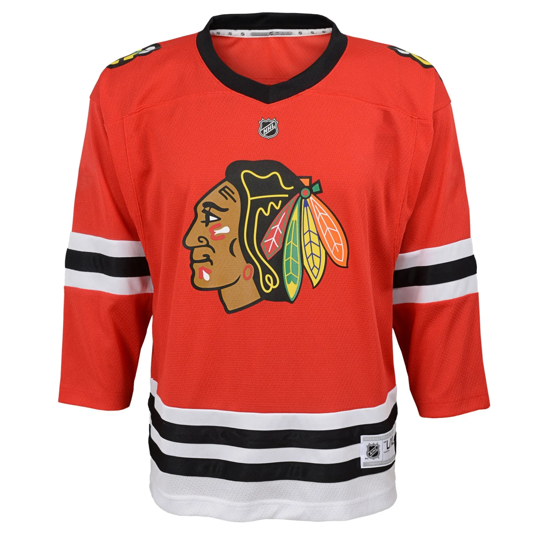 Infant Connor Bedard Chicago Blackhawks Red Home Replica Jersey (12-24 months)
