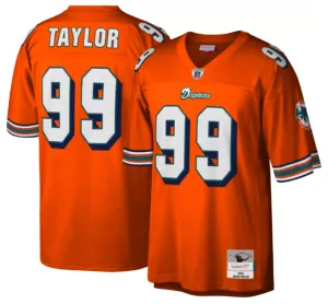 Jason Taylor Miami Dolphins Mitchell & Ness Legacy Replica Alternate Jersey - Orange