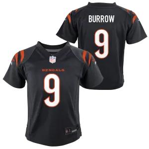 Kids Joe Burrow Black Child Nike Replica Jersey