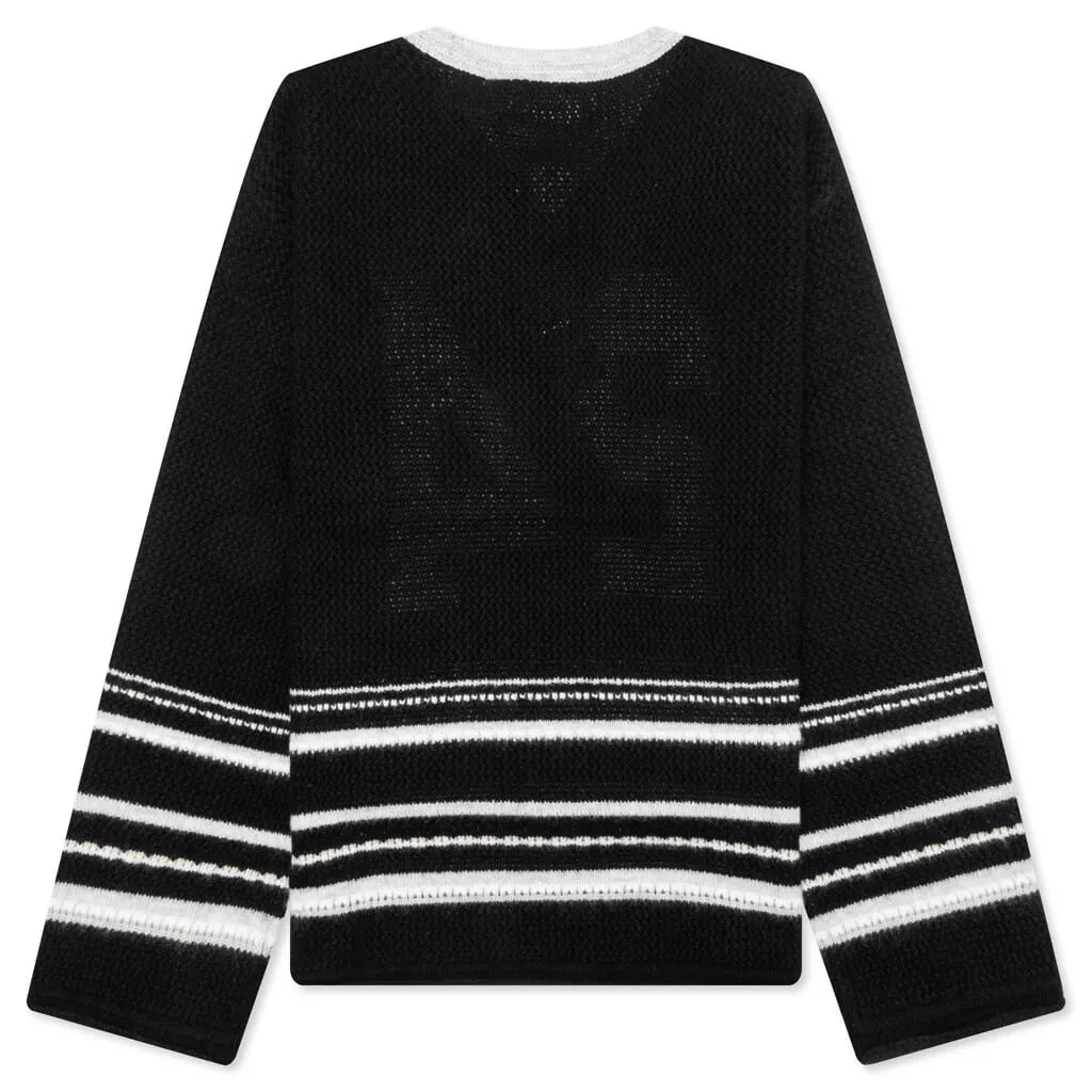 Knit 24 Hockey Jersey - Black