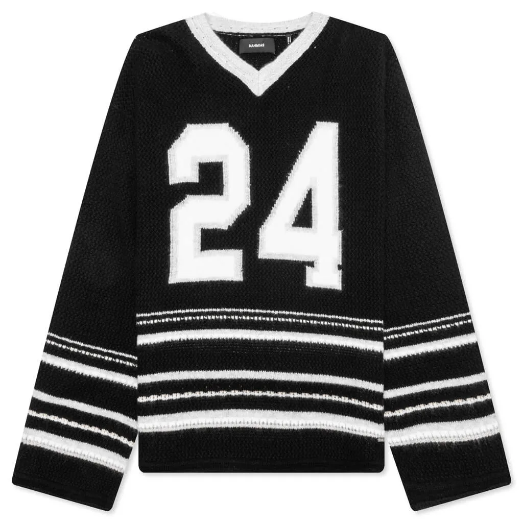 Knit 24 Hockey Jersey - Black