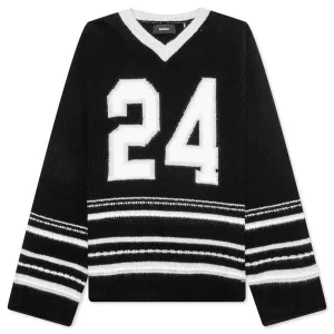 Knit 24 Hockey Jersey - Black