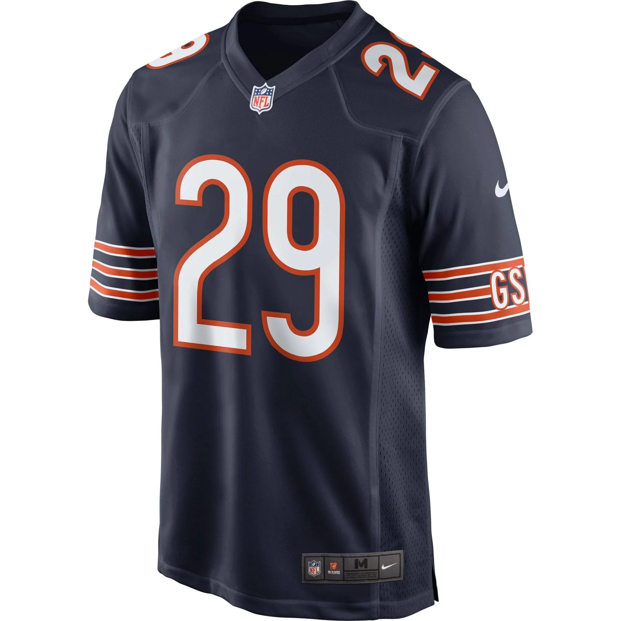 Men's Chicago Bears Tarik Cohen Nike Navy Game Jersey