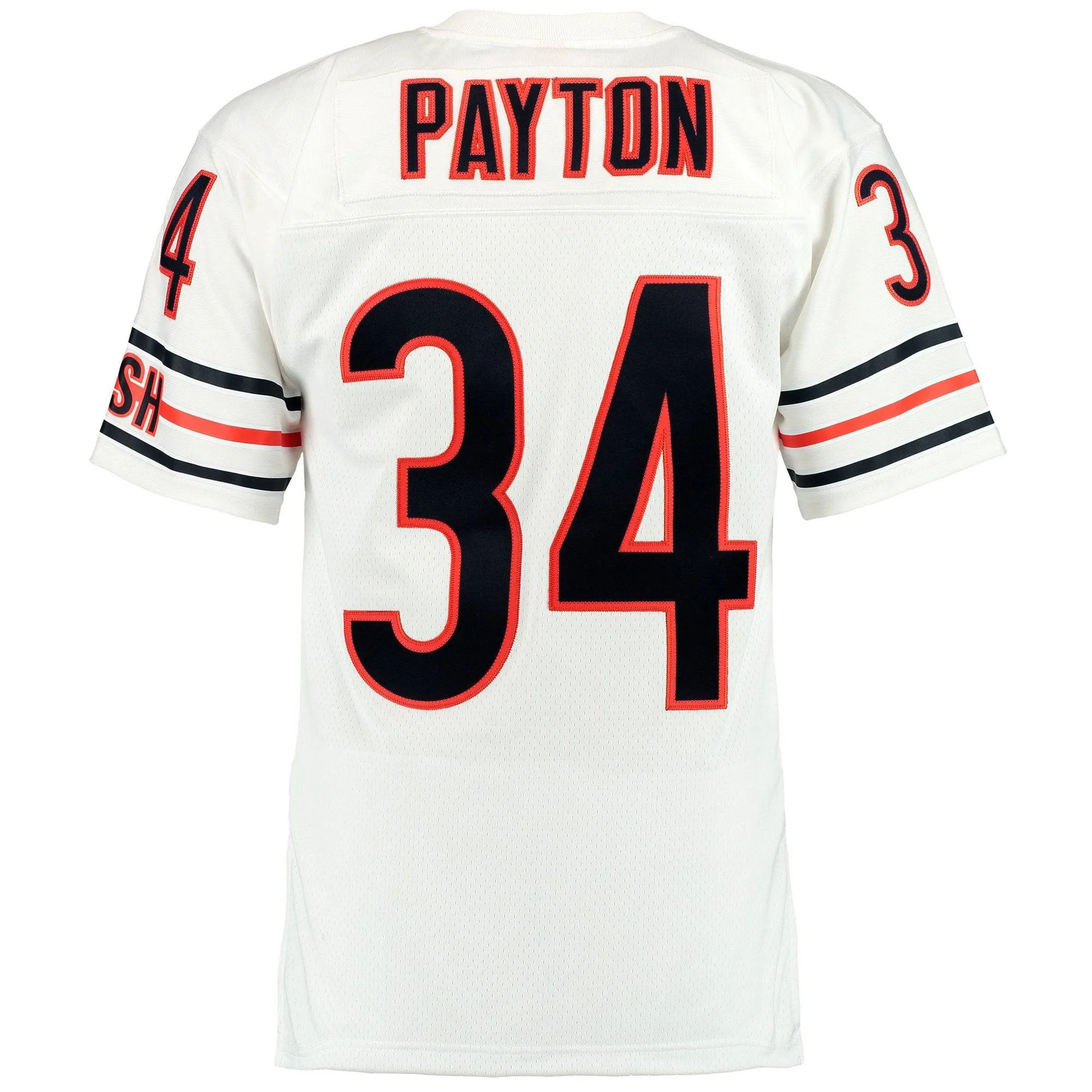 Men's Chicago Bears Walter Payton Mitchell & Ness White 1985 Retired Player Replica Jersey