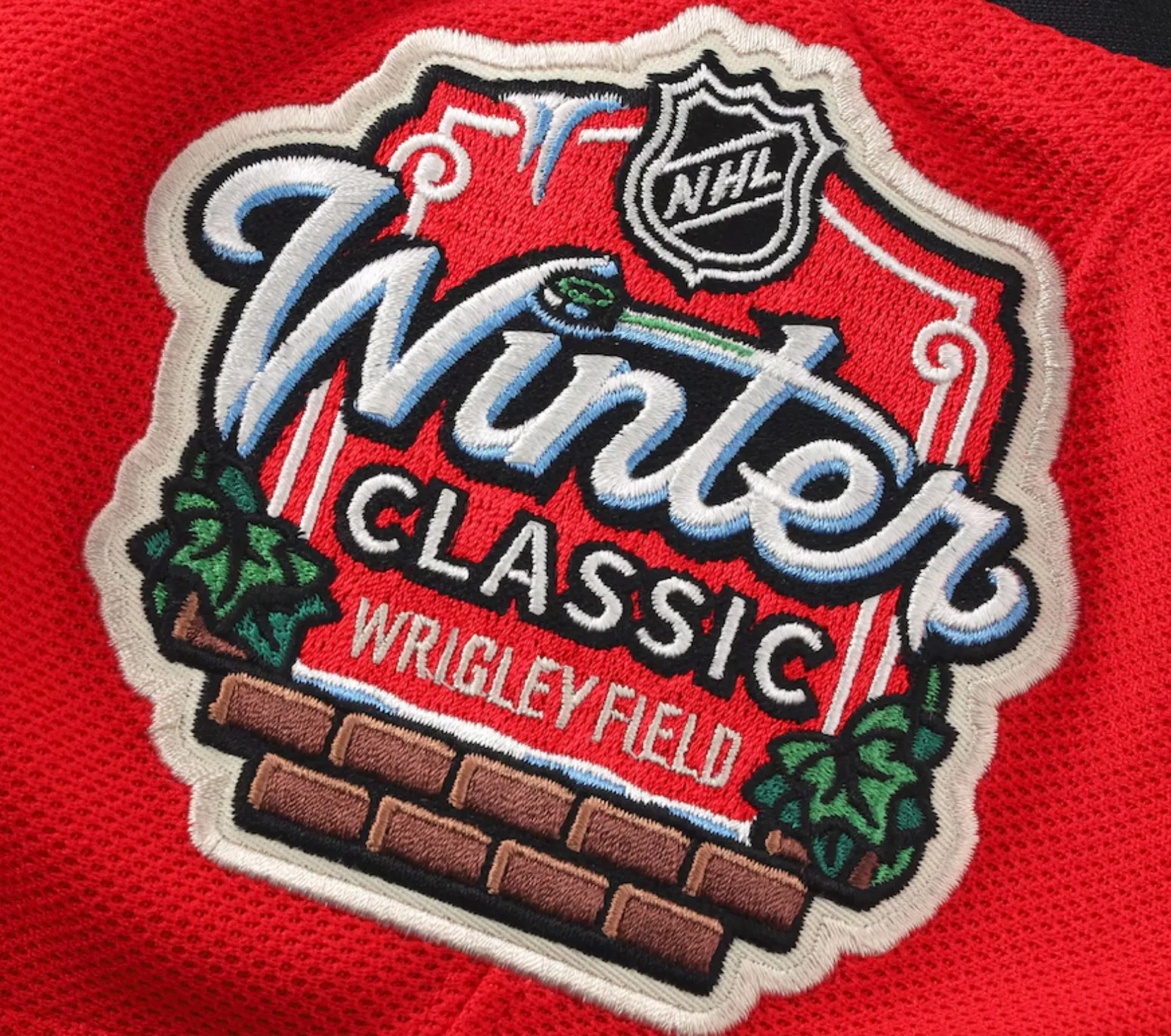 Men's Chicago Blackhawks Fanatics Red 2025 NHL Winter Classic Premium Blank Jersey