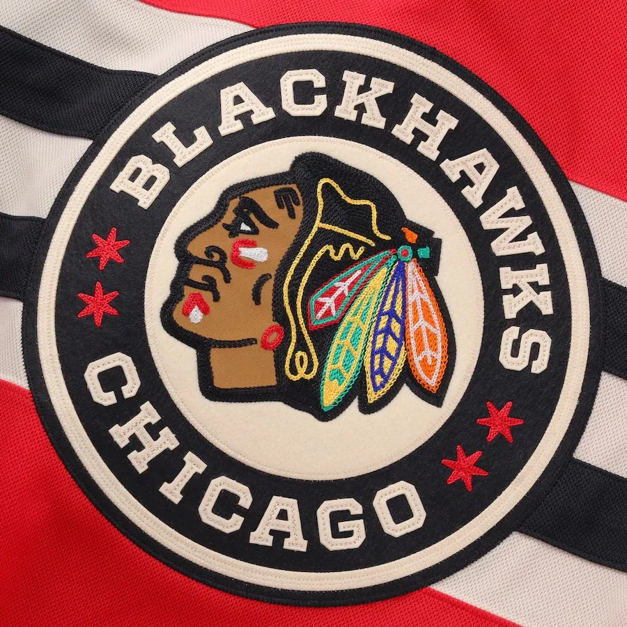 Men's Chicago Blackhawks Fanatics Red 2025 NHL Winter Classic Premium Blank Jersey