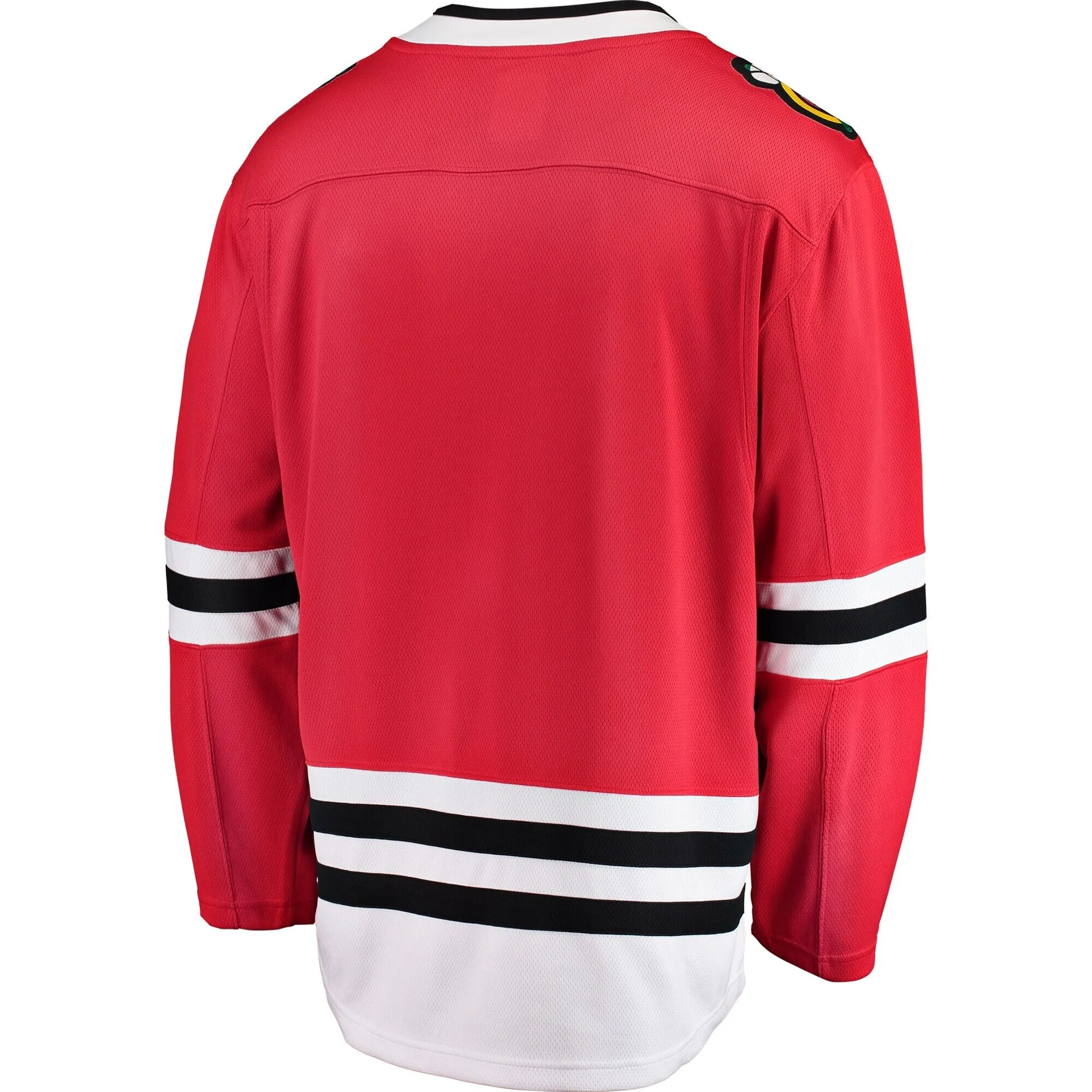 Men's Chicago Blackhawks Fanatics Red Blank Breakaway Home Jersey