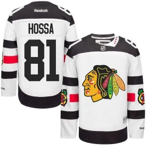 Men's Chicago Blackhawks Marian Hossa 2016 Stadium Series Premier Jersey BY Reebok