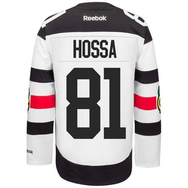 Men's Chicago Blackhawks Marian Hossa 2016 Stadium Series Premier Jersey BY Reebok