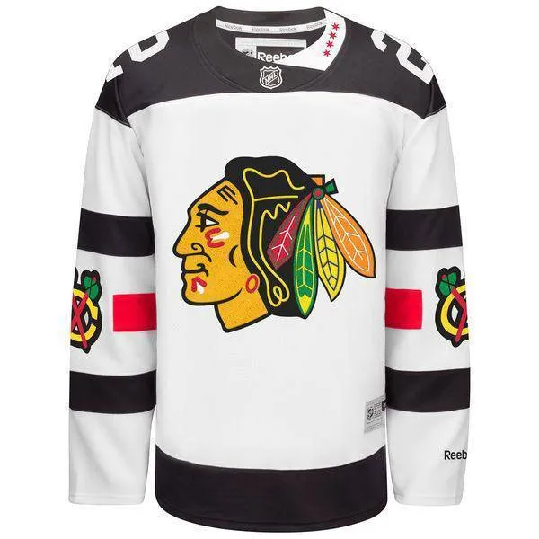 Men's Chicago Blackhawks Marian Hossa 2016 Stadium Series Premier Jersey BY Reebok