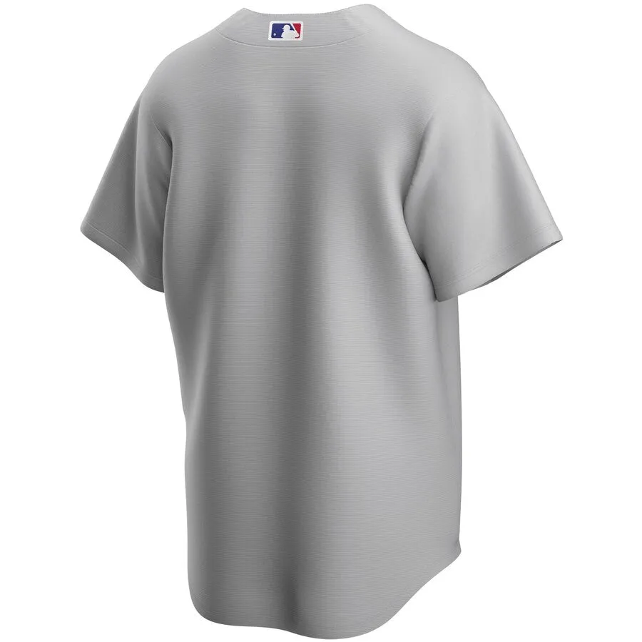 Men's Chicago Cubs Nike Gray Road Replica Team Jersey