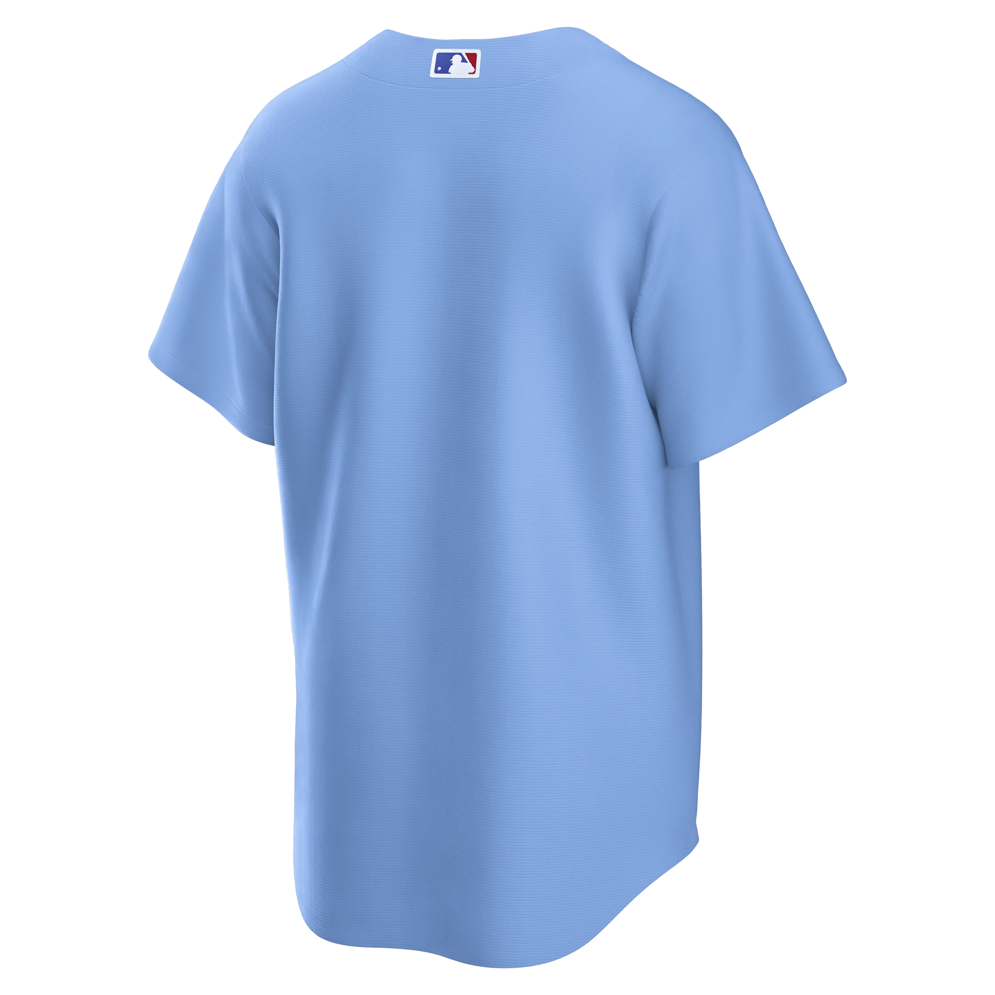 Men's Chicago Cubs Nike Light Blue 2nd Alternate Blank Replica Jersey