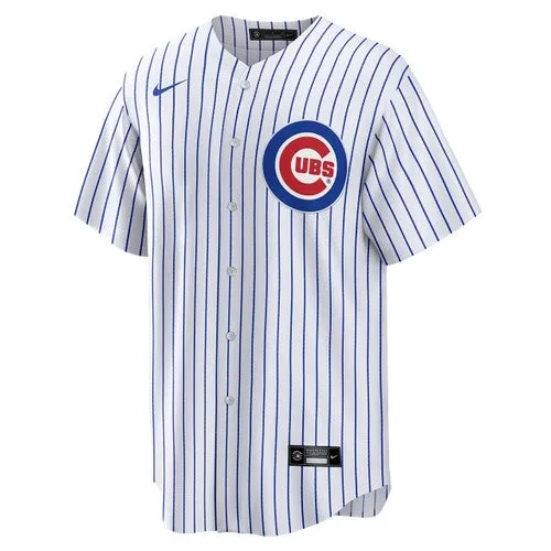 Men's Chicago Cubs Nike White Home Blank Replica Jersey