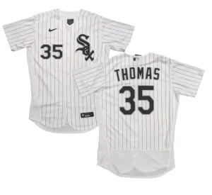 Men's Chicago White Sox Frank Thomas Nike White Home Authentic Player Jersey