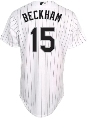 Men's Chicago White Sox Gordon Beckham Authentic Home White Jersey