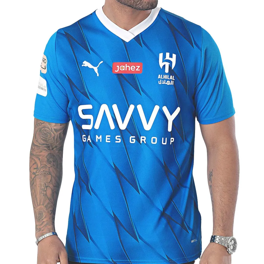 Puma - Men's Al Hilal SFC 23/24 Home Replica Jersey (776967 01)