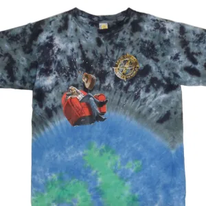 VINTAGE TIE DYE ARLO GUTHRIE SIGNED TEE SHIRT 1991 SIZE XL MADE IN USA